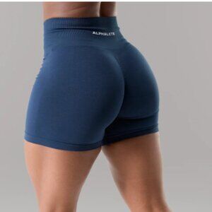 Alphalete Amplify Shorts Blue S